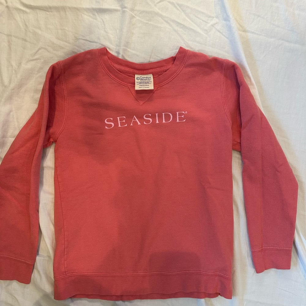 Seaside Kids Coral Sweatshirt